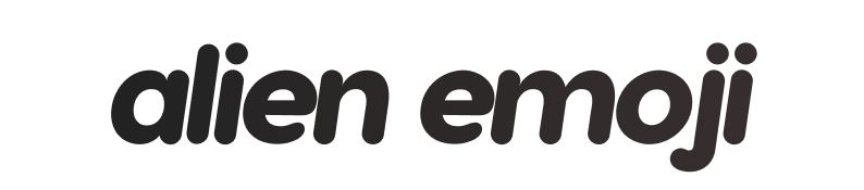 Alien Emoji Logo