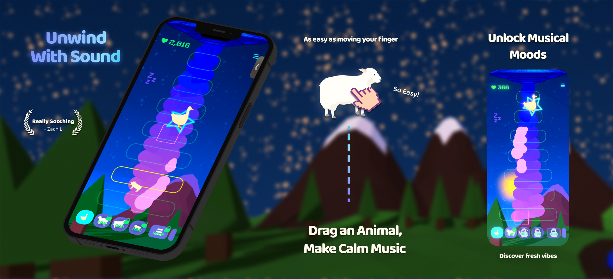 Sleepy Aliens screenshots — iPhone gameplay